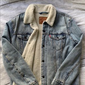Levi’s Sherpa  Jean Jacket
